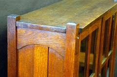 Detail exposed tenon construction. 